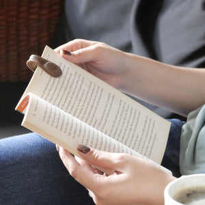 Leather Magnet Bookmark