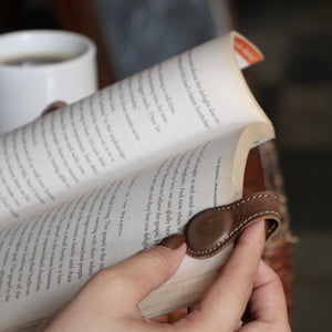 Leather Magnet Bookmark