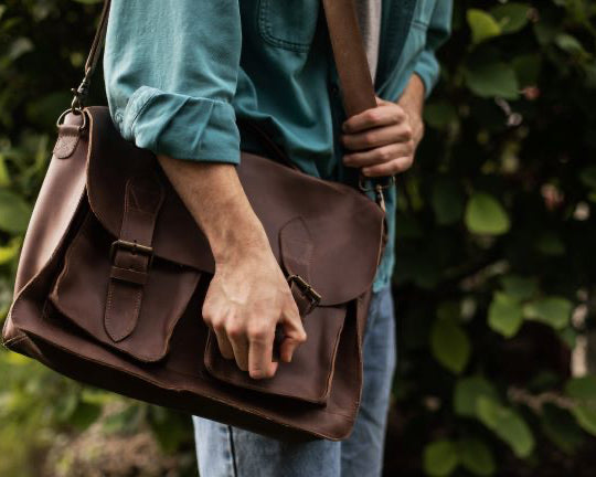 Leather Laptop Bag