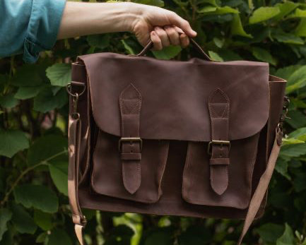 Leather Laptop Bag