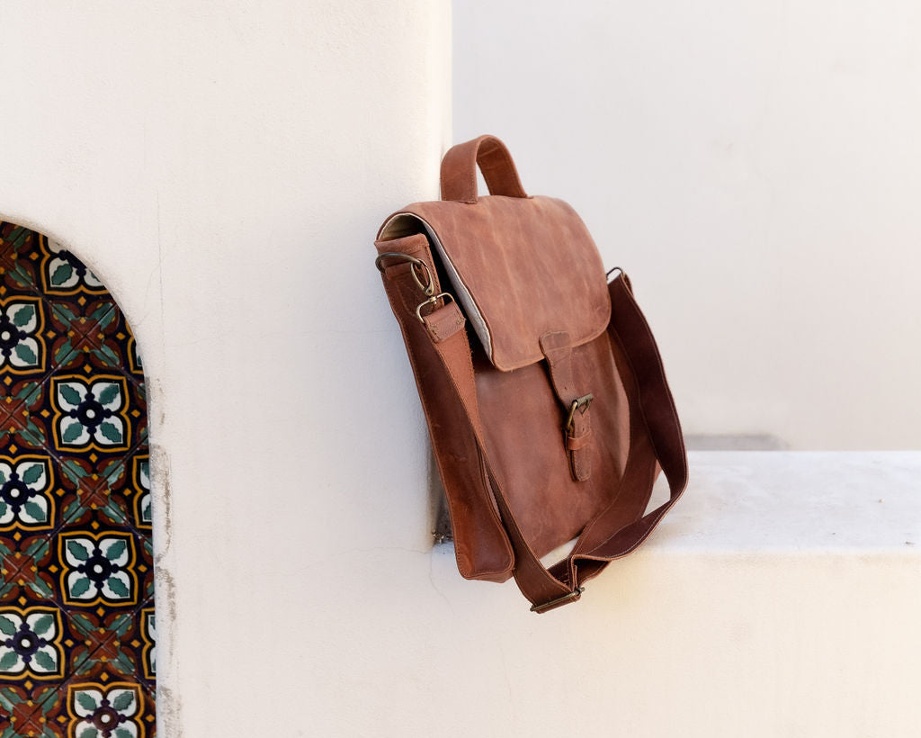 Leather Attaché Bag