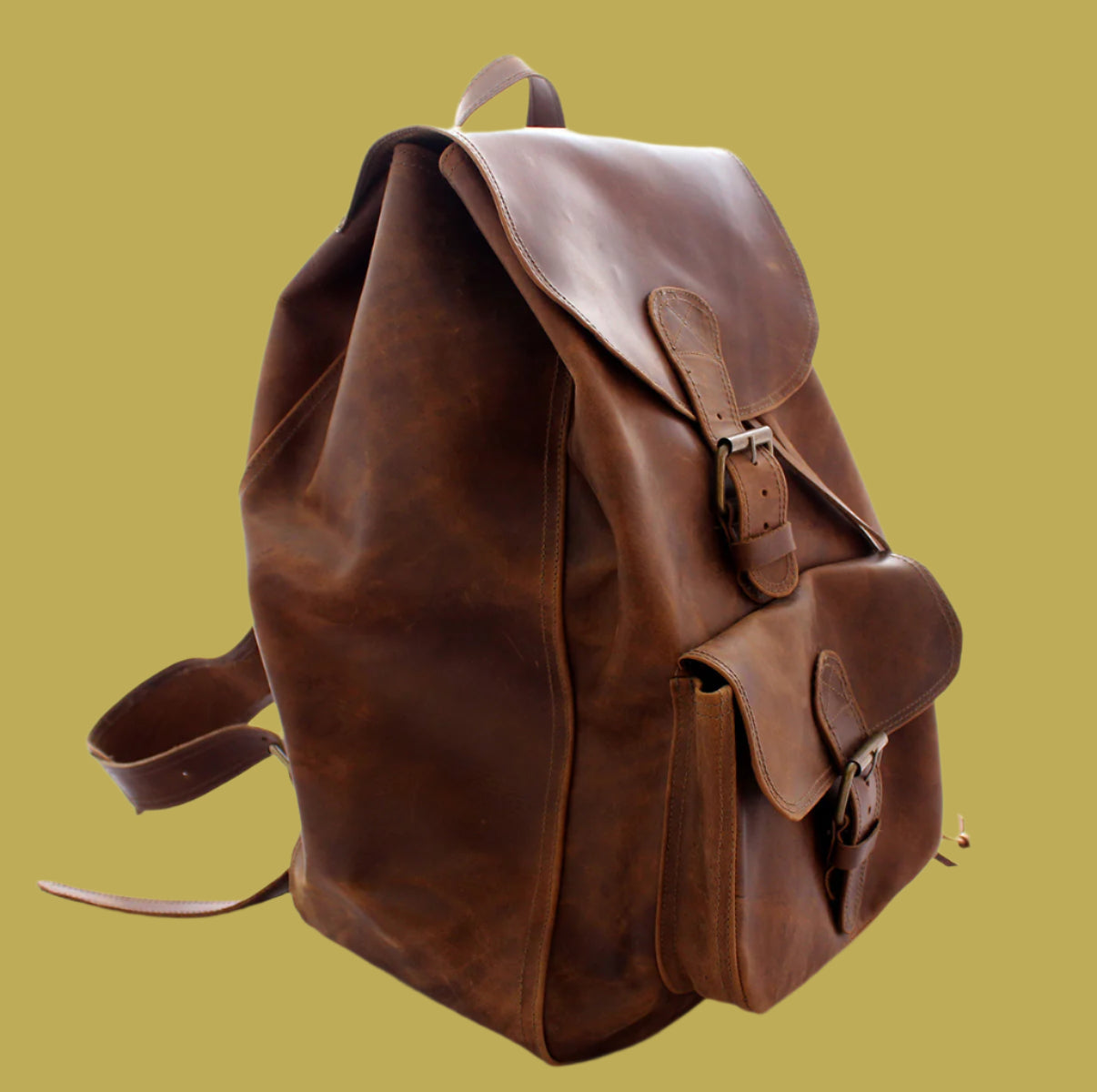 Leather Backpack